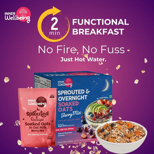 Sprouted & Overnight Soaked Oats