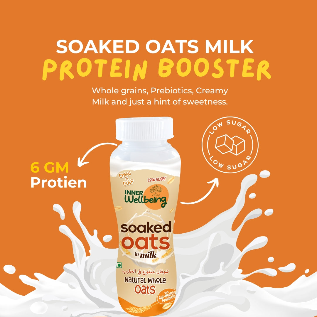Overnight Sprouted Oats + Soaked Oats in Milk - 4 Pack